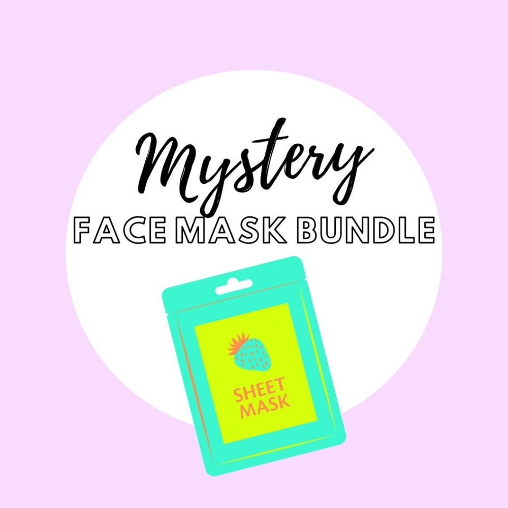Mystery Sheet Mask Bundle Set of 10 Face Masks